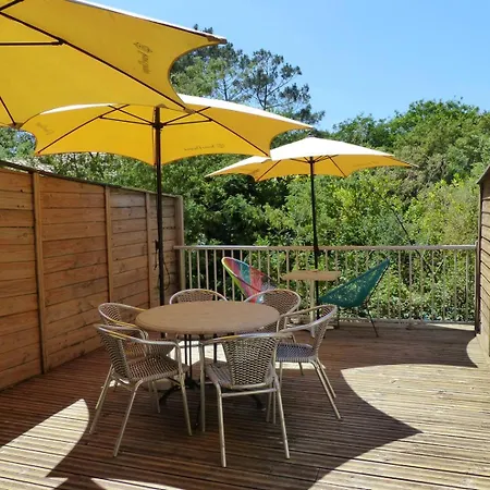Hossegor Entre Et Ocean Les Dunes, Patio Pour 4 A 5 Personnes 索尔特奥瑟戈尔